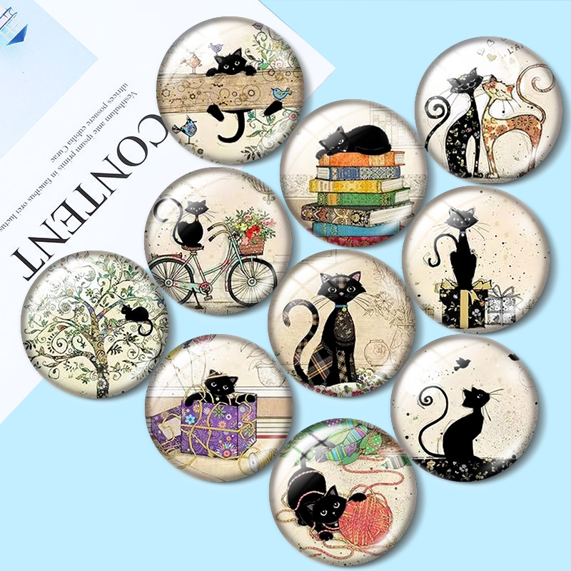 Photography Trend - Pittura con i numeri Gatto, cabochon
