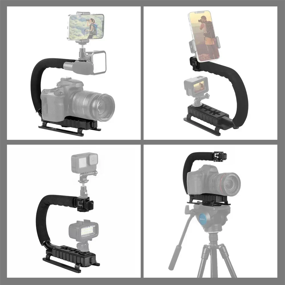 Handheld Stabilizer Gimbal - Stabilizzatore Universale per Fotocamera a Forma