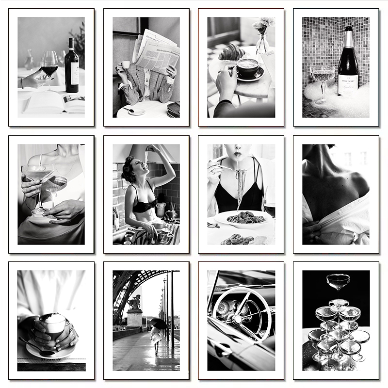 Photography Trend - Poster Moderno di Lusso con Donne