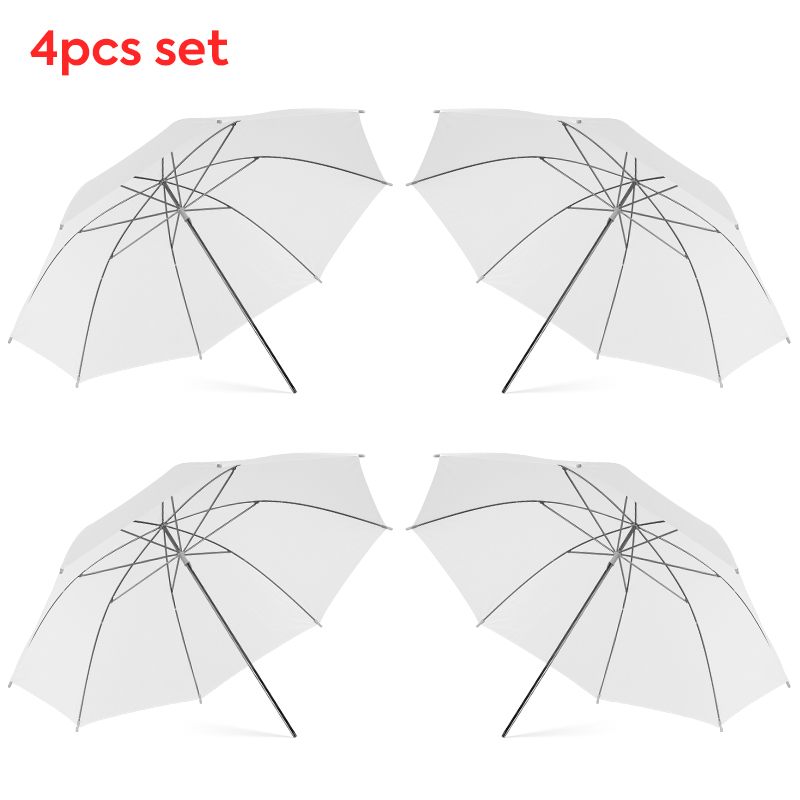 Photography Umbrella Light - Ombrello diffusore di luce bianco trasparente