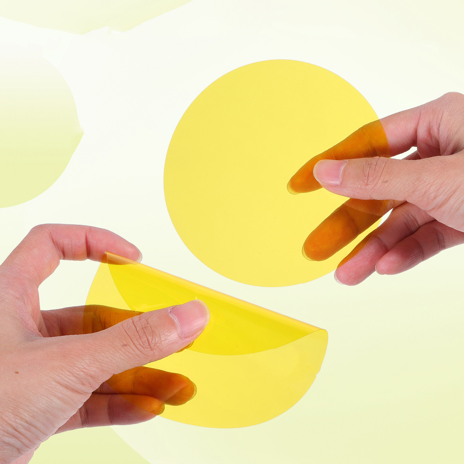 Photography Yellow Filter - 5 Pezzi di Fogli in Gel