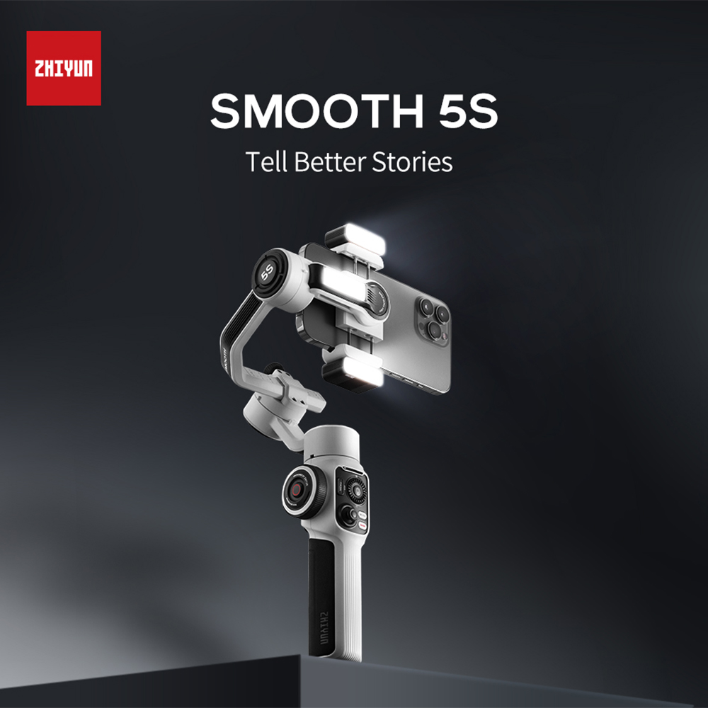 Zhiyun Smooth 5S Combo Stabili - Handheld Stabilizer Gimbal recensione e prezzo