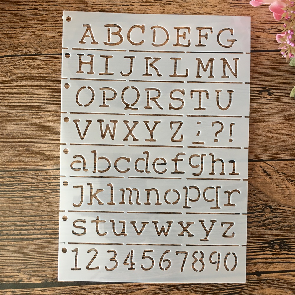 A5 21 cm lettere dell'alfabeto - Photography Font recensione e prezzo
