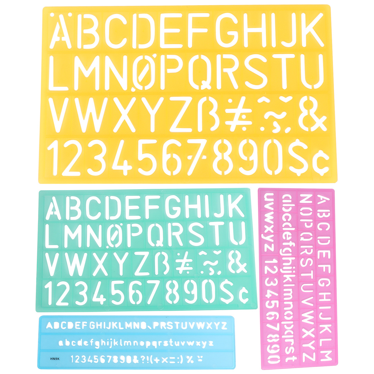 Set di 4 Stencil Alfabetici, M - Photography Font recensione e prezzo