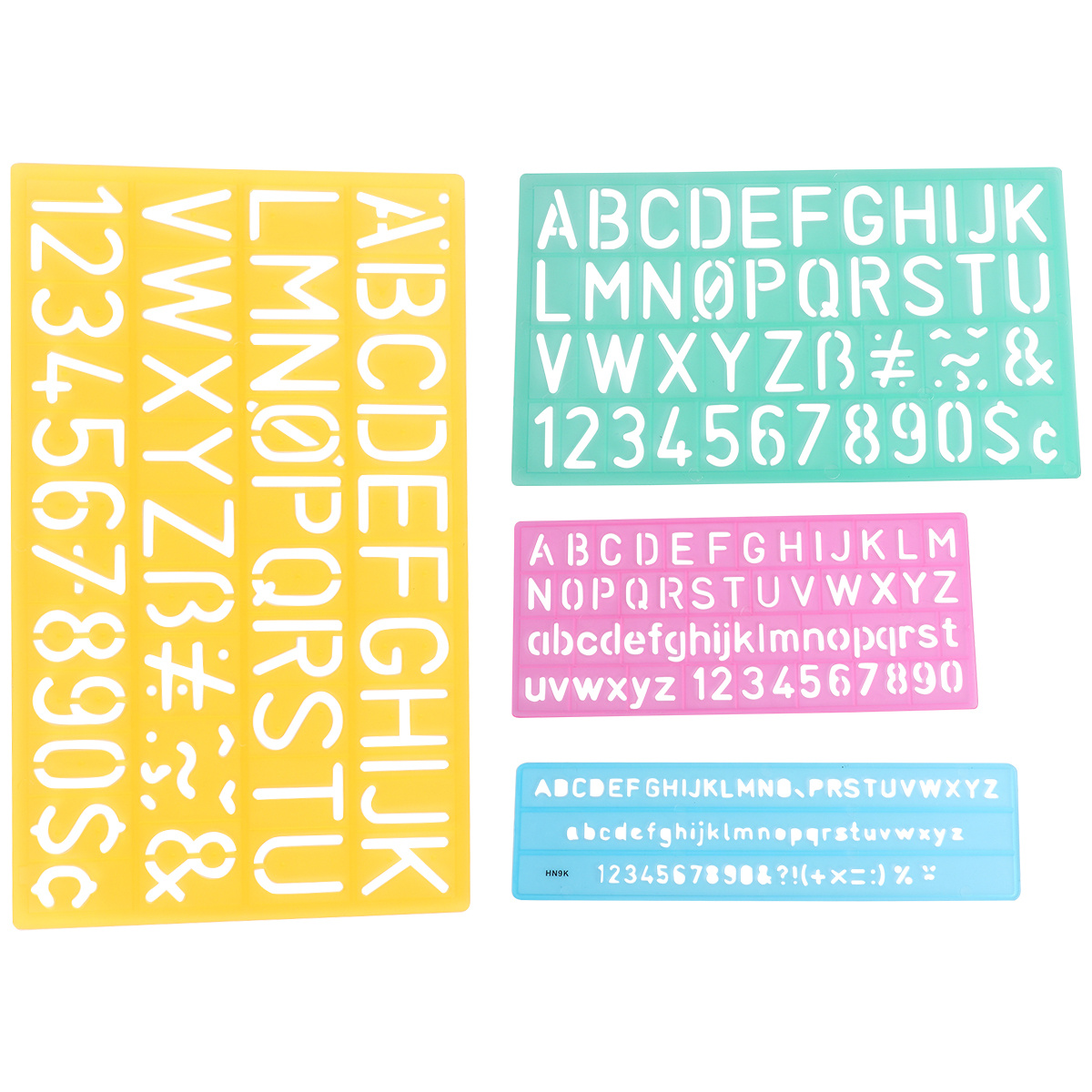 Set di 4 Stencil Alfabetici, M - Photography Font recensione e prezzo