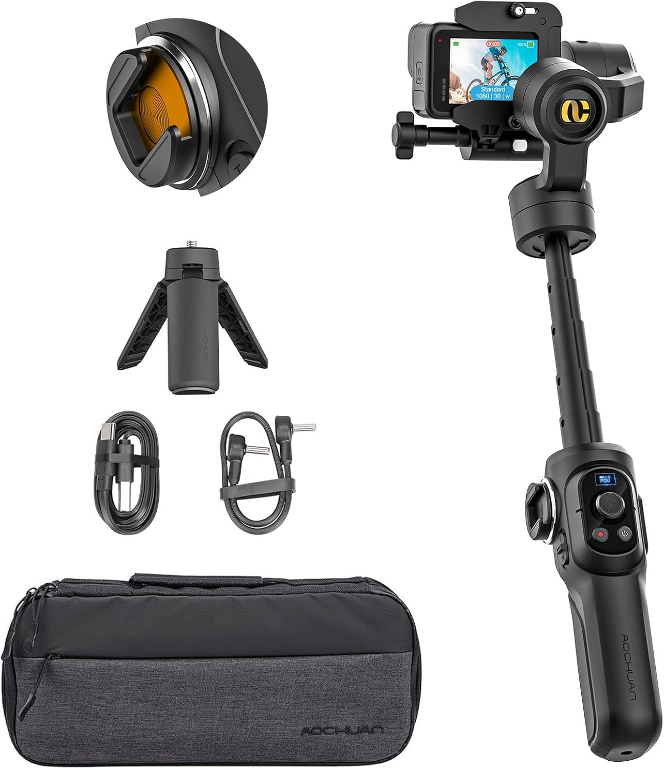Stabilizzatore palmare a 3 ass - Handheld Stabilizer Gimbal recensione e prezzo