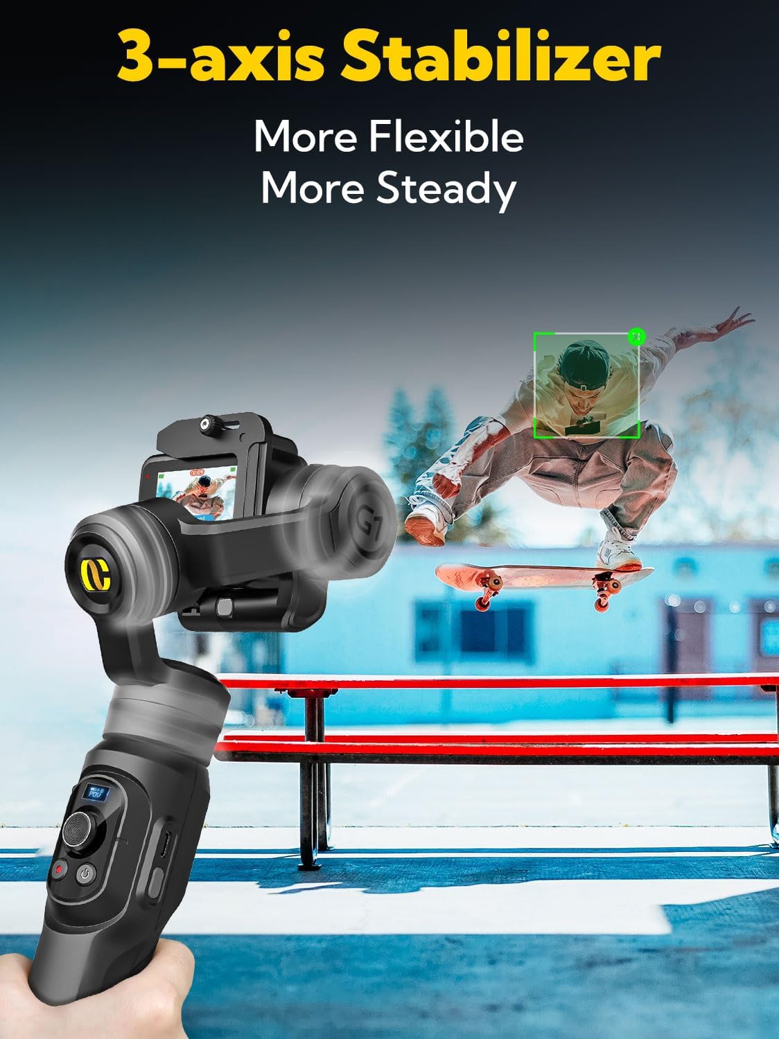 Stabilizzatore palmare a 3 ass - Handheld Stabilizer Gimbal recensione e prezzo