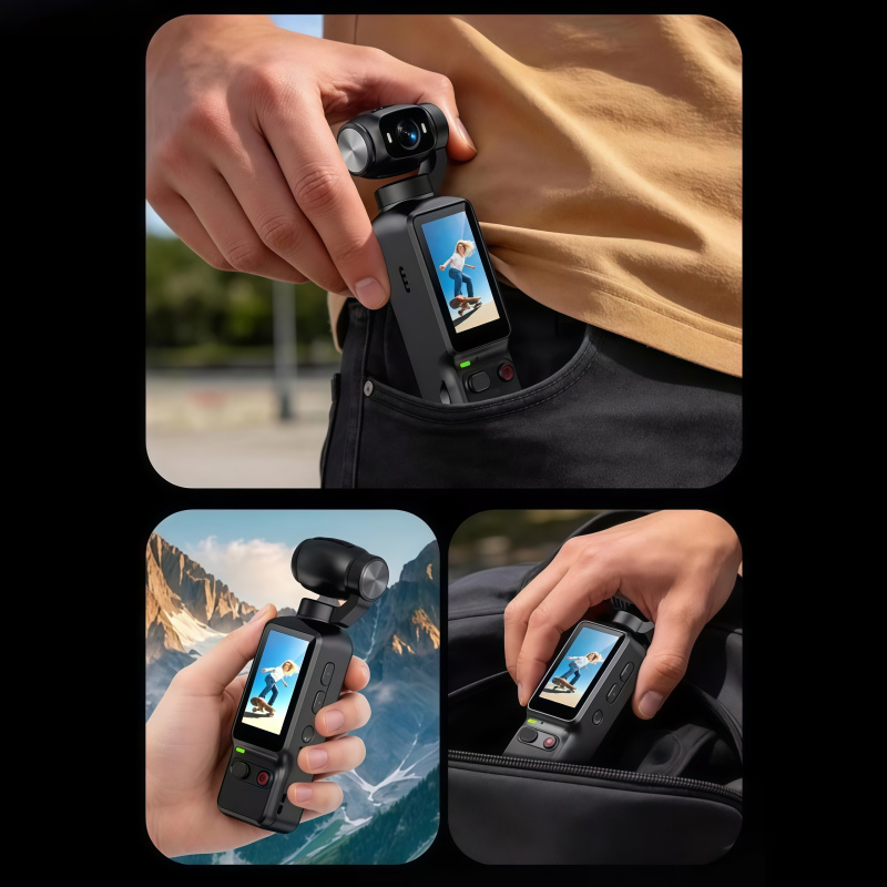 Videocamera portatile 4K HD co - Handheld Stabilizer Gimbal recensione e prezzo