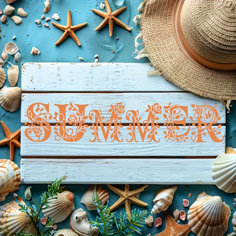 Set di 36 Stencil Floreali con - Photography Font recensione e prezzo