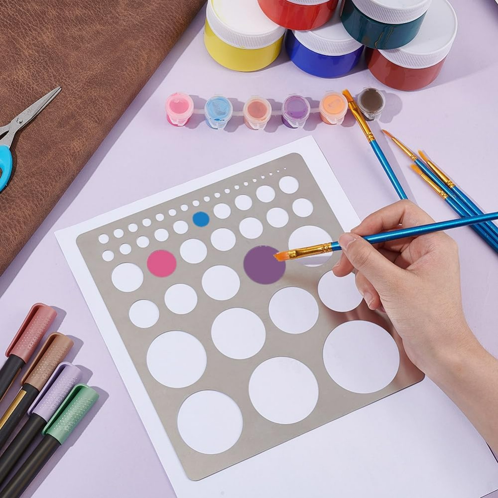 1 pz modelli di stencil a cerc - Photography Rules recensione e prezzo