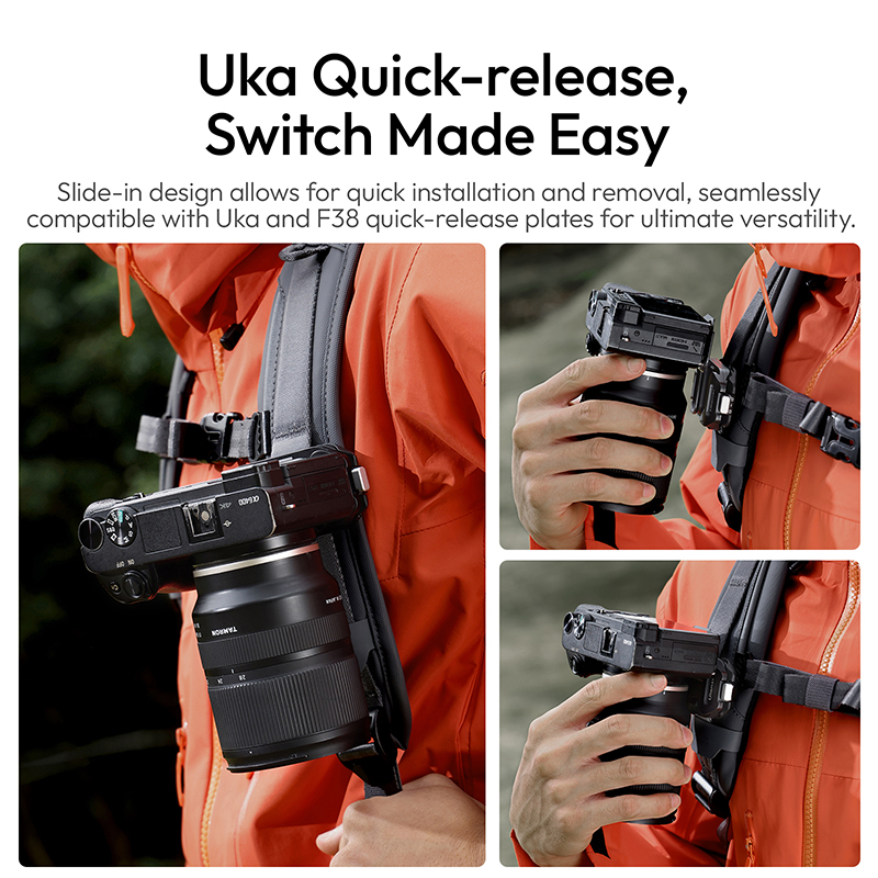 Ulanzi UKA07 Kit a Sgancio Rap - Peak Design Clip recensione e prezzo