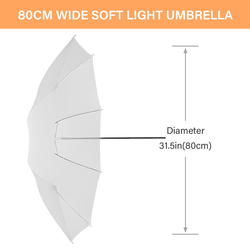Ombrello diffusore di luce bia - Photography Umbrella Light recensione e prezzo