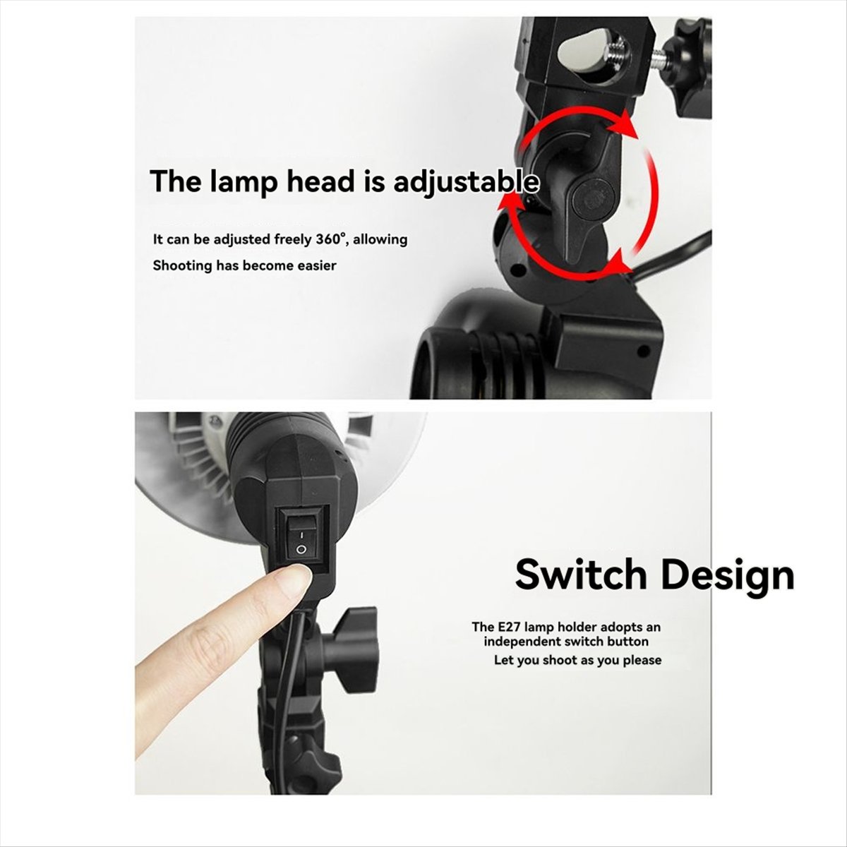 Supporto per Lampada Fotografi - Photography Umbrella Light recensione e prezzo