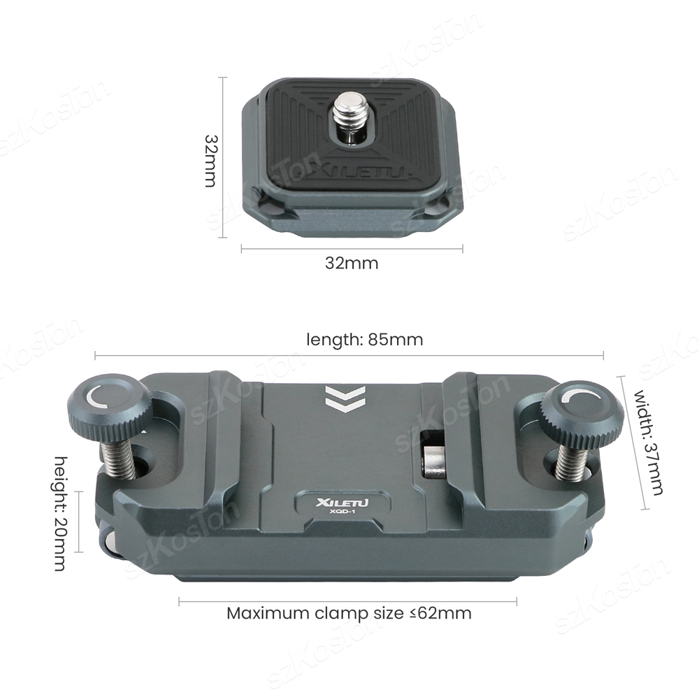Clip per fotocamera con piastr - Peak Design Clip recensione e prezzo