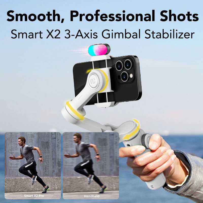 Aochuan Smart X2 Kit Stabilizz - Handheld Stabilizer Gimbal recensione e prezzo