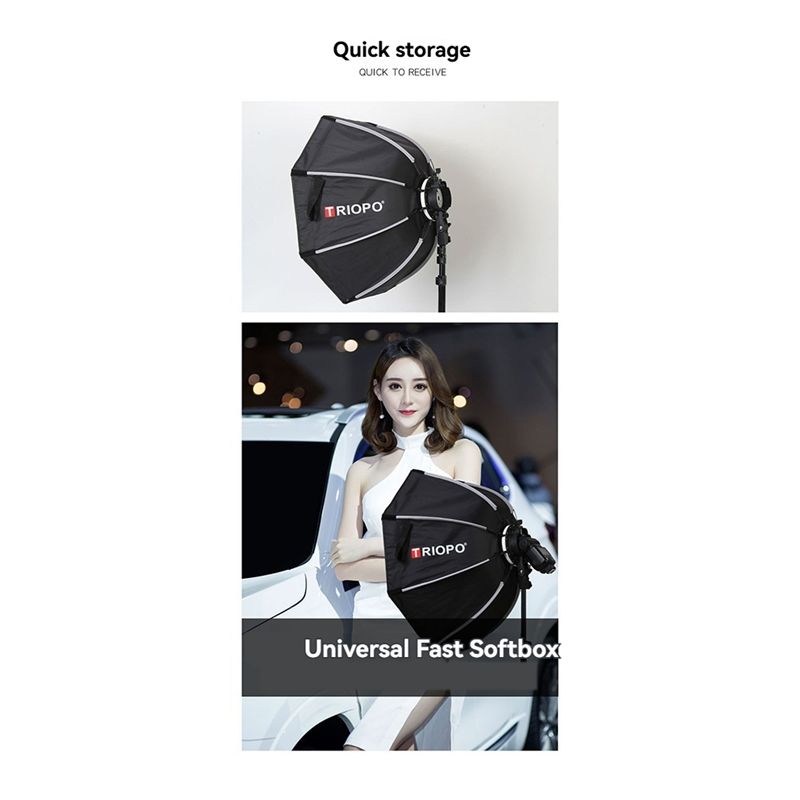 Ombrello softbox ottagonale TR - Photography Umbrella Light recensione e prezzo